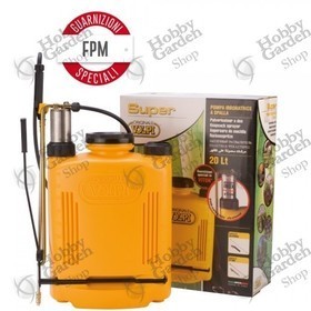 SUPER  POMPANTE INOX  20 Litri POMPA A ZAINO