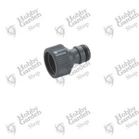 Presa rubinetto con filetto in blister da 21 mm con filetto da 26,5 mm 