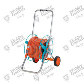 CARRELLO AVVOLGITUBO 60 IN METALLO ACCESSORIATO