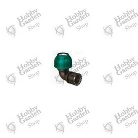 gomito a 90 con deriv. fil. maschio PN10 alta pressione 16 x 1/2
