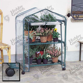 Serra Azalea a 2 ripiani con ruote
